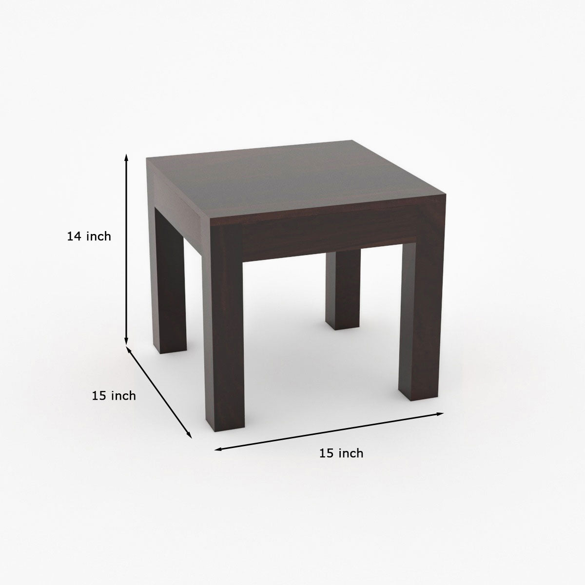 Solid Wood Multipurpose Coffee Table & Stool Se