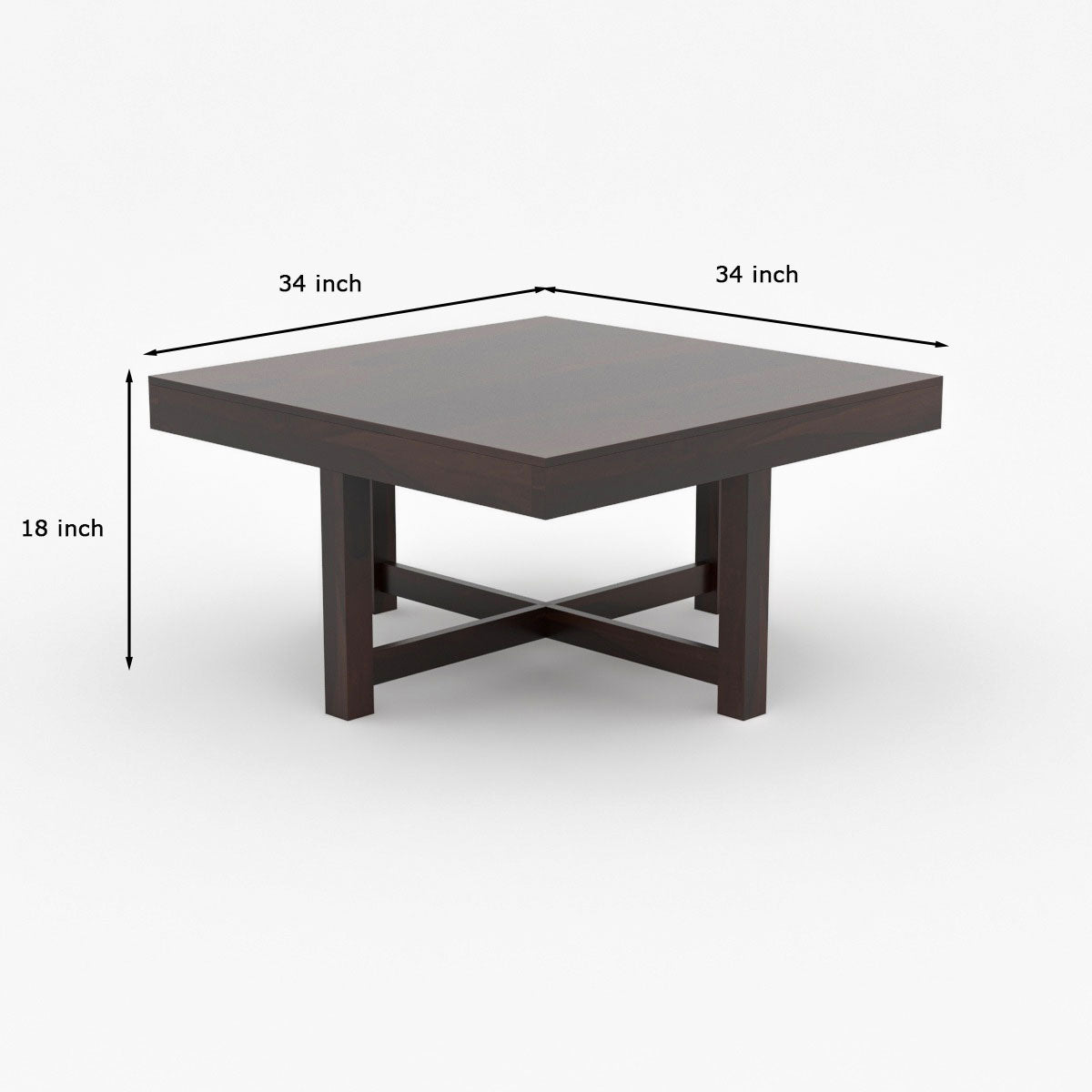 Solid Wood Multipurpose Coffee Table & Stool Se