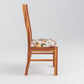 Solid Wood 4 Seater Dining Table Set | 3 Cushioned Chairs & 1 Bench