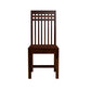 Solid Wood 4 Seater Dining Table Set with Wooden Chairs