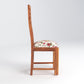 Solid Wood 4 Seater Dining Table Set with Foam Cushioned Chairs & Bench