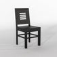 Solid Wood 6 Seater Dining Table Set with Cushioned Chairs