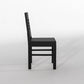 Solid Wood 6 Seater Dining Table Set with Cushioned Chairs
