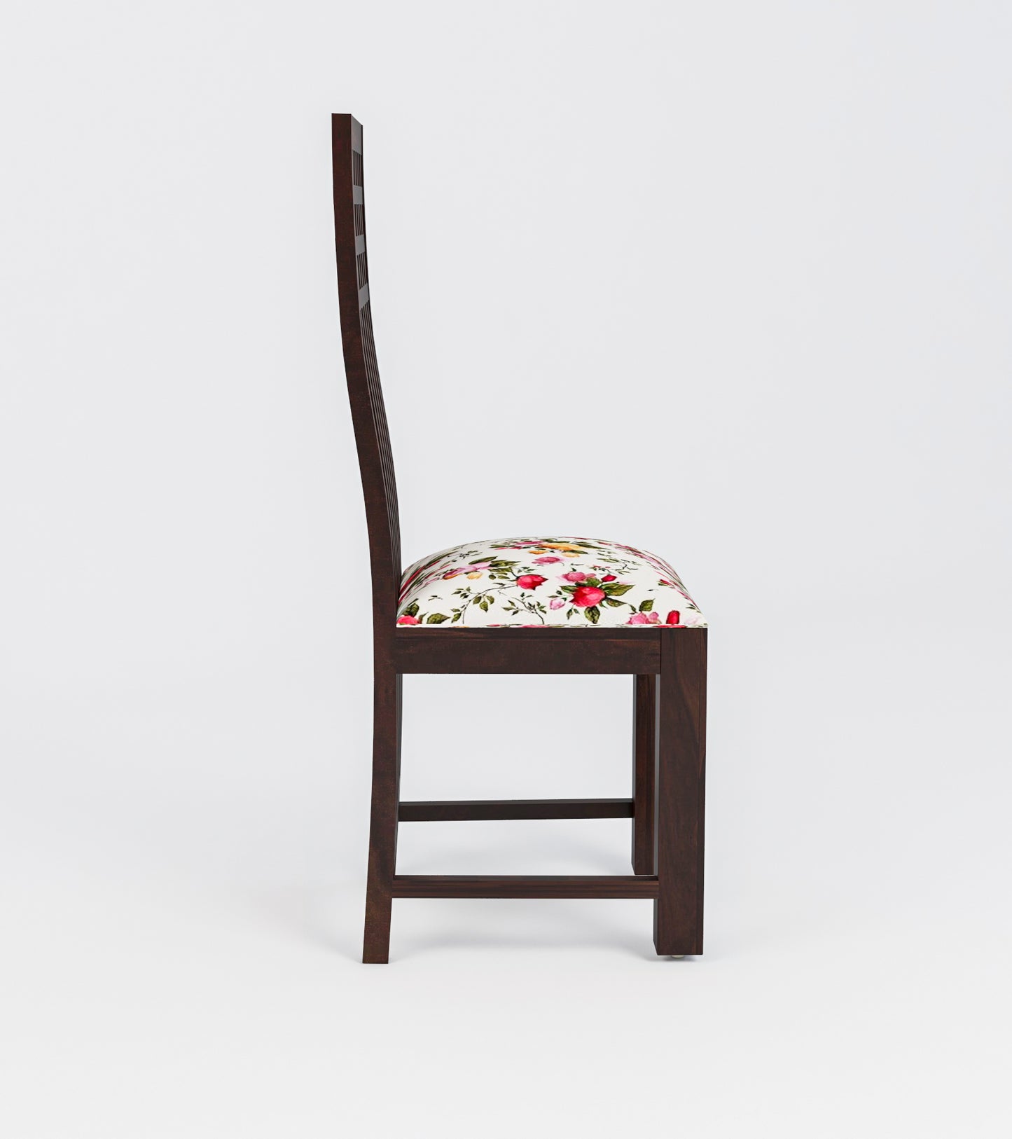 Solid Wood 4 Seater Dining Table Set with 4 Chairs – X-Leg Design