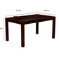 Premium Solid Wood 6 Seater Dining Table Set with Cushioned Chairs