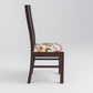 Solid Wood 4 Seater Dining Table Set | 3 Cushioned Chairs & 1 Bench