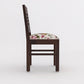 Solid Wood 4 Seater Dining Table Set with Foam Cushioned Chairs & Bench