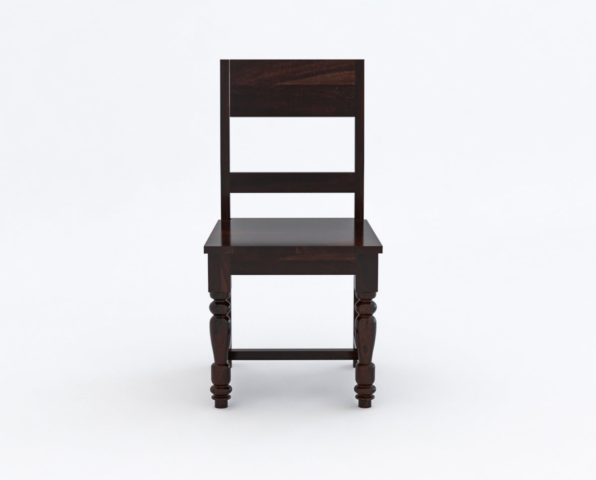 Solid Sheesham Wood Study Table with Storage & Matching Chair