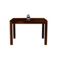 Solid Wood 4 Seater Dining Table Set with 4 Cushioned Chairs