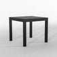 Solid Wood 4 Seater Dining Table Set with Cushioned Chairs