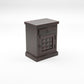 Solid Sheesham Wood Bedside Table with Drawer & Storage Cabinet
