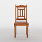 Solid Wood 4 Seater Dining Table Set with Chairs