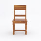 Solid Sheesham Wood Study Table with Storage & Matching Chair