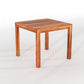 Solid Wood 4 Seater Dining Table Set with Cushioned Chairs