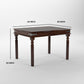 Solid Wood 4 Seater Dining Table Set with 3 Chairs & 1 Bench