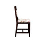 Solid Wood 4 Seater Dining Table Set with 4 Cushioned Chairs
