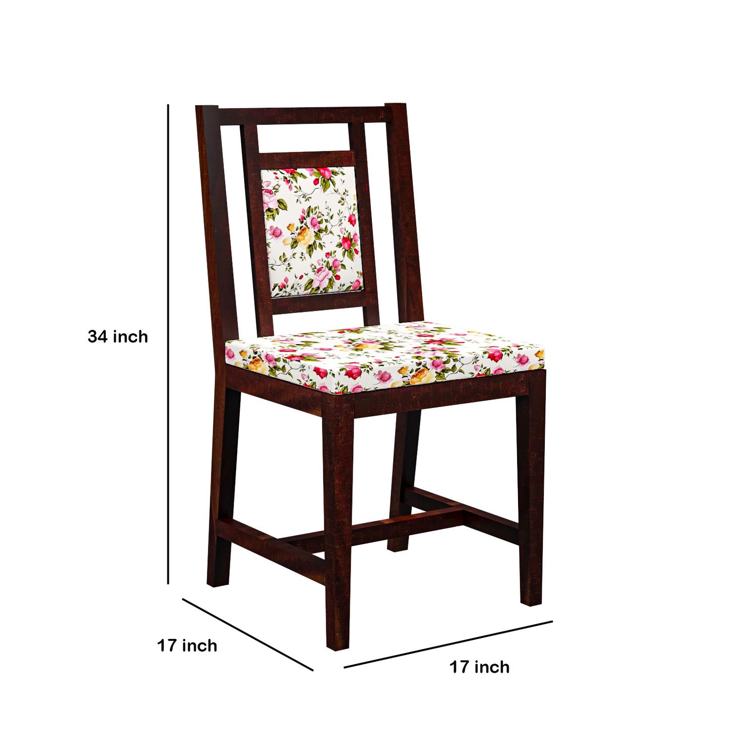 Premium Solid Wood 6 Seater Dining Table Set with Cushioned Chairs