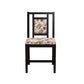 Solid Wood 4 Seater Dining Table Set with 4 Cushioned Chairs