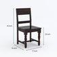 Solid Sheesham Wood Study Table with Storage & Matching Chair