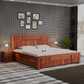 Solid Sheesham Wood King Size Bed with Storage for bedroom