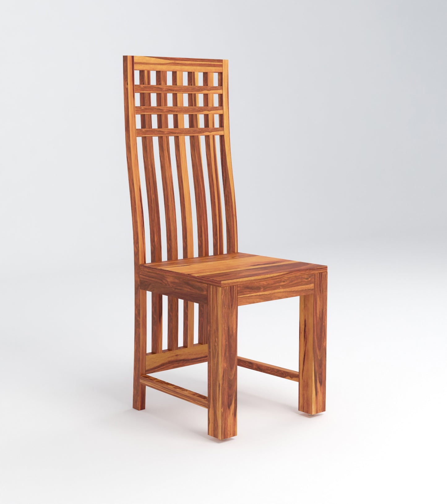 Solid Wood 4 Seater Dining Table Set with 4 Chairs