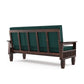 Premium Solid Wood 6 Seater Sofa Set (3+2+1) with Cushioned Seating | Natural & Walnut Finish