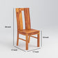 Solid Wood 4 Seater Dining Table Set | 4 Chairs