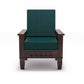 Premium Solid Wood 6 Seater Sofa Set (3+2+1) with Cushioned Seating | Natural & Walnut Finish