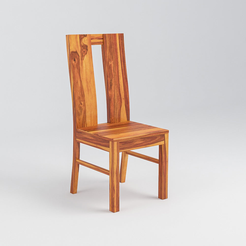 Solid Wood 4 Seater Dining Table Set | 4 Chairs