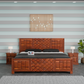 Luxury Sheesham Wood King Size Bed with storage for Home
