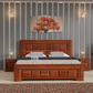 Sheesham Wood King Size Storage Bed for bedroom