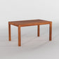 Solid Wood 6 Seater Dining Table Set with Cushioned Chairs
