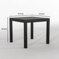 Solid Wood 4 Seater Dining Table Set with Cushioned Chairs
