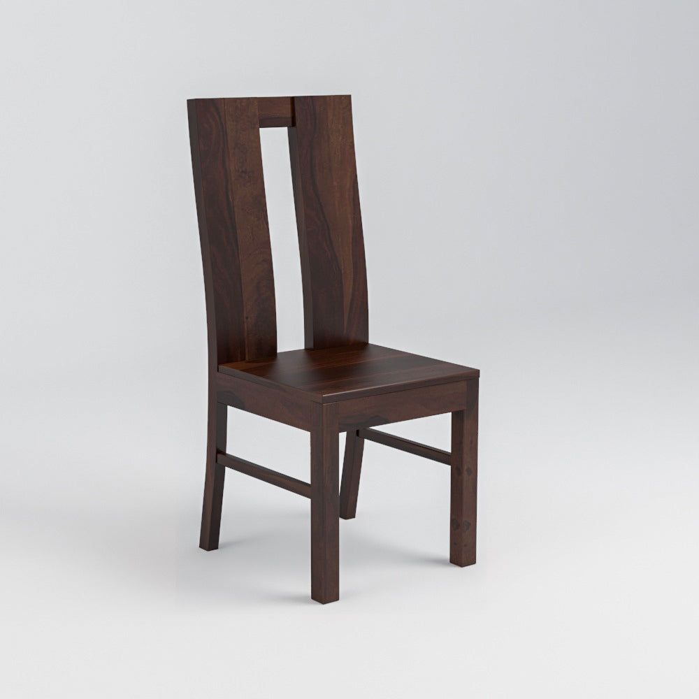 Solid Wood 4 Seater Dining Table Set | 4 Chairs
