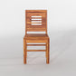 Solid Wood 4 Seater Dining Table Set with 4 Wooden Chairs