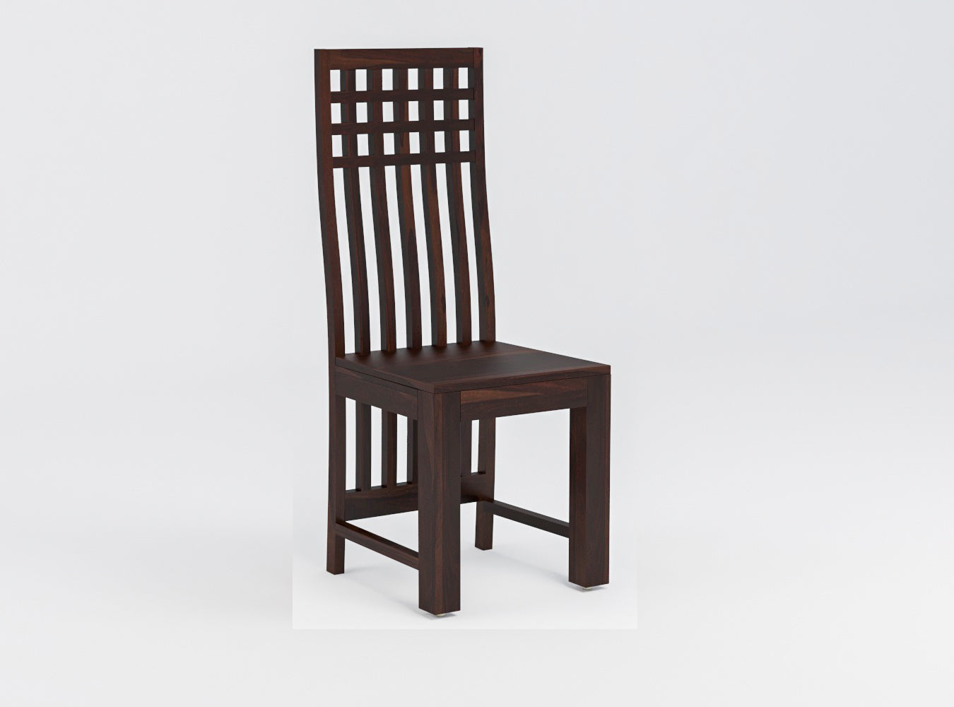 Solid Wood 4 Seater Dining Table Set with 3 Chairs & 1 Bench