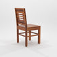Solid Wood 4 Seater Dining Table Set with 3 Chairs and 1 Bench