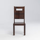 Solid Wood 4 Seater Dining Table Set with Modern Chairs