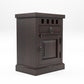 Solid Sheesham Wood Bedside Table with Drawer & Storage Cabinet