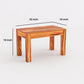 Solid Wood 4 Seater Dining Table Set with 3 Chairs & 1 Bench