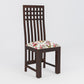 Solid Wood 4 Seater Dining Table Set with 4 Chairs – X-Leg Design