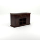 Solid Sheesham Wood Sideboard Cabinet with Drawers, Shelves & Doors