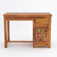 Solid Sheesham Wood Study Table with Storage & Matching Chair