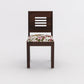 Solid Wood 4 Seater Dining Table Set with Foam Cushioned Chairs & Bench
