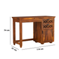 Teak Finish Wooden Office Desk for Home & Workspace