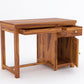 Solid Sheesham Wood Study Table with Storage & Matching Chair