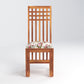 Solid Wood 4 Seater Dining Table Set with Foam Cushioned Chairs & Bench