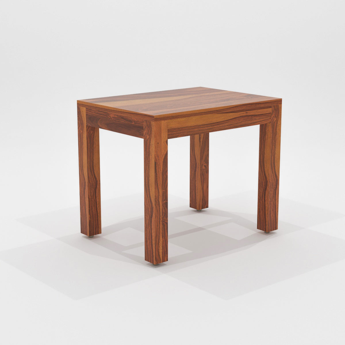 Solid Wood 4 Seater Dining Table Set with 3 Chairs and 1 Bench
