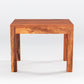 Solid Wood Multipurpose Side Table with Natural & Walnut Finish