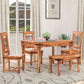 Jeenwood Sheesham Wooden 4 Seater Dining Table with 3 Chairs & Bench - Dining Set for Dining Room - Wooden Dining Table 4 Seater Modern Dining Table Set of 4 for Hotel - Honey